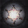 Illuminated Star of David Mosaic Effect